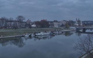 Kraków widok na Most Grunwaldzki - 17-03-2026 04:24