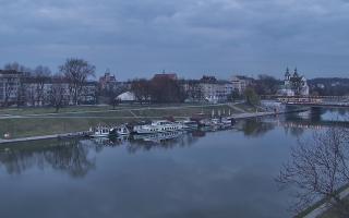 Kraków widok na Most Grunwaldzki - 17-03-2026 04:32