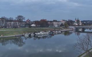 Kraków widok na Most Grunwaldzki - 17-03-2026 04:54
