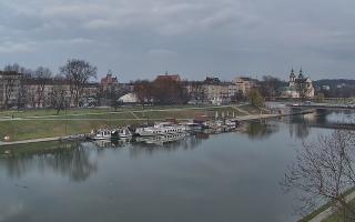 Kraków widok na Most Grunwaldzki - 17-03-2026 05:25