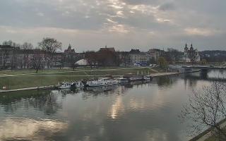 Kraków widok na Most Grunwaldzki - 17-03-2026 06:18