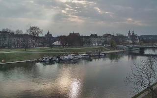 Kraków widok na Most Grunwaldzki - 17-03-2026 06:26