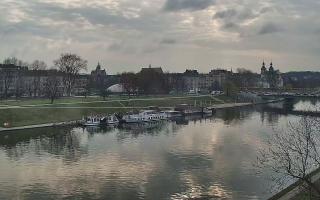 Kraków widok na Most Grunwaldzki - 17-03-2026 06:56