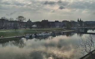 Kraków widok na Most Grunwaldzki - 17-03-2026 07:03
