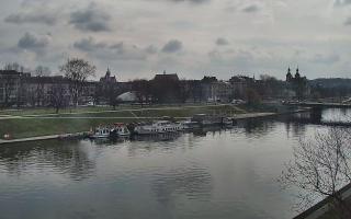 Kraków widok na Most Grunwaldzki - 17-03-2026 08:19