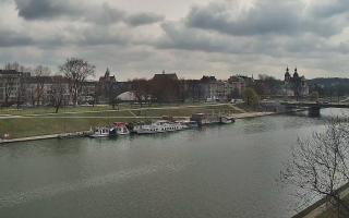 Kraków widok na Most Grunwaldzki - 17-03-2026 08:35