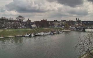 Kraków widok na Most Grunwaldzki - 17-03-2026 08:50
