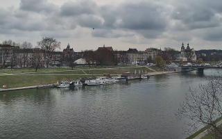 Kraków widok na Most Grunwaldzki - 17-03-2026 09:05