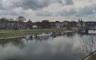Kraków widok na Most Grunwaldzki - 17-03-2026 09:20