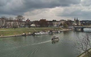 Kraków widok na Most Grunwaldzki - 17-03-2026 10:21