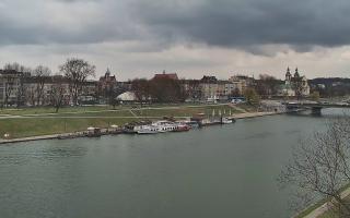 Kraków widok na Most Grunwaldzki - 17-03-2026 10:51