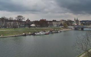 Kraków widok na Most Grunwaldzki - 17-03-2026 10:59