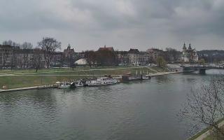 Kraków widok na Most Grunwaldzki - 17-03-2026 12:00