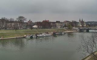 Kraków widok na Most Grunwaldzki - 17-03-2026 12:15