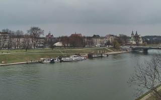 Kraków widok na Most Grunwaldzki - 17-03-2026 12:30
