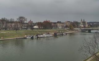 Kraków widok na Most Grunwaldzki - 17-03-2026 12:45