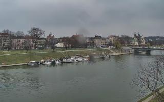 Kraków widok na Most Grunwaldzki - 17-03-2026 13:15