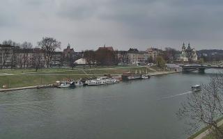 Kraków widok na Most Grunwaldzki - 17-03-2026 13:46