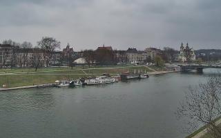 Kraków widok na Most Grunwaldzki - 17-03-2026 13:53