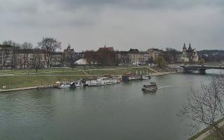 Kraków widok na Most Grunwaldzki - 17-03-2026 14:01