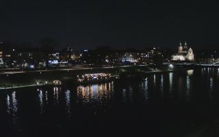 Kraków widok na Most Grunwaldzki - 21-03-2026 19:05