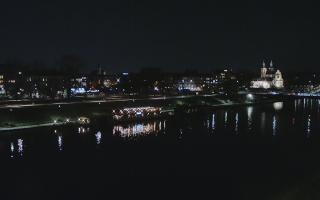 Kraków widok na Most Grunwaldzki - 21-03-2026 19:21