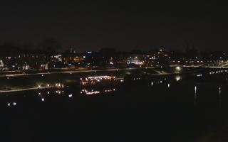 Kraków widok na Most Grunwaldzki - 21-03-2026 22:23