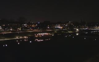 Kraków widok na Most Grunwaldzki - 21-03-2026 22:38