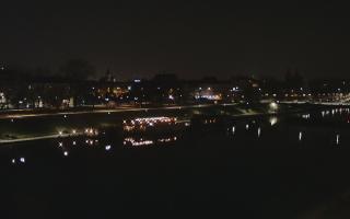 Kraków widok na Most Grunwaldzki - 22-03-2026 00:32