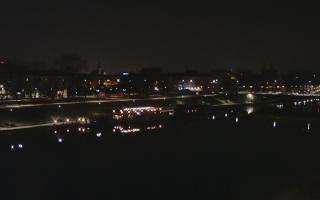 Kraków widok na Most Grunwaldzki - 22-03-2026 00:47