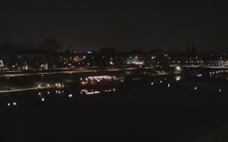 Kraków widok na Most Grunwaldzki - 22-03-2026 01:02