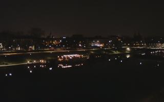 Kraków widok na Most Grunwaldzki - 22-03-2026 01:10