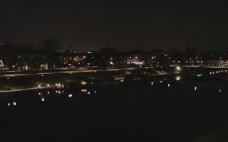 Kraków widok na Most Grunwaldzki - 22-03-2026 01:40