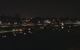 Kraków widok na Most Grunwaldzki - 22-03-2026 01:48