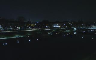 Kraków widok na Most Grunwaldzki - 22-03-2026 01:55