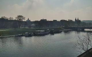 Kraków widok na Most Grunwaldzki - 10-04-2026 07:16