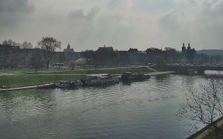 Kraków widok na Most Grunwaldzki - 10-04-2026 07:39