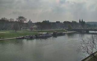 Kraków widok na Most Grunwaldzki - 10-04-2026 07:47