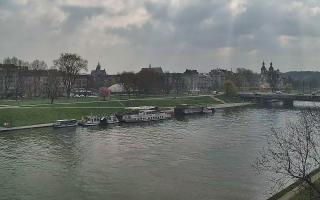 Kraków widok na Most Grunwaldzki - 10-04-2026 08:02