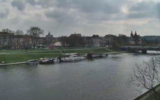 Kraków widok na Most Grunwaldzki - 10-04-2026 08:25