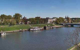 Kraków widok na Most Grunwaldzki - 28-04-2026 11:50