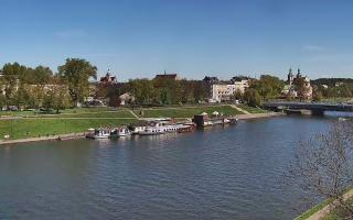 Kraków widok na Most Grunwaldzki - 28-04-2026 12:50