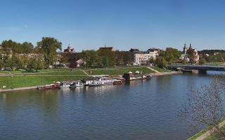 Kraków widok na Most Grunwaldzki - 28-04-2026 13:05