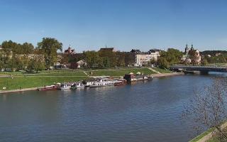 Kraków widok na Most Grunwaldzki - 28-04-2026 13:13