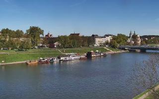 Kraków widok na Most Grunwaldzki - 28-04-2026 13:21