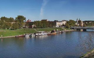 Kraków widok na Most Grunwaldzki - 28-04-2026 14:21