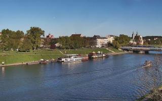 Kraków widok na Most Grunwaldzki - 28-04-2026 15:15