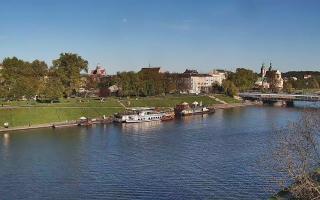 Kraków widok na Most Grunwaldzki - 28-04-2026 15:30