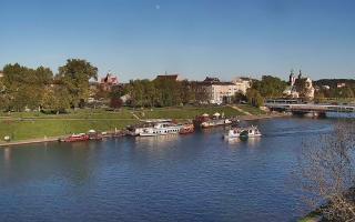 Kraków widok na Most Grunwaldzki - 28-04-2026 15:45