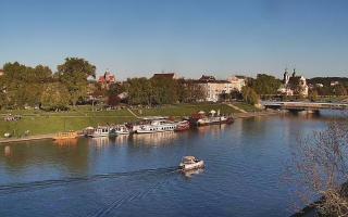 Kraków widok na Most Grunwaldzki - 28-04-2026 16:15